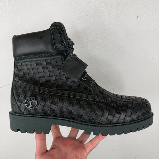 Timberland 6 Inch Woven Green Boots