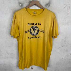 RRL Yellow Globe Logo T-Shirt