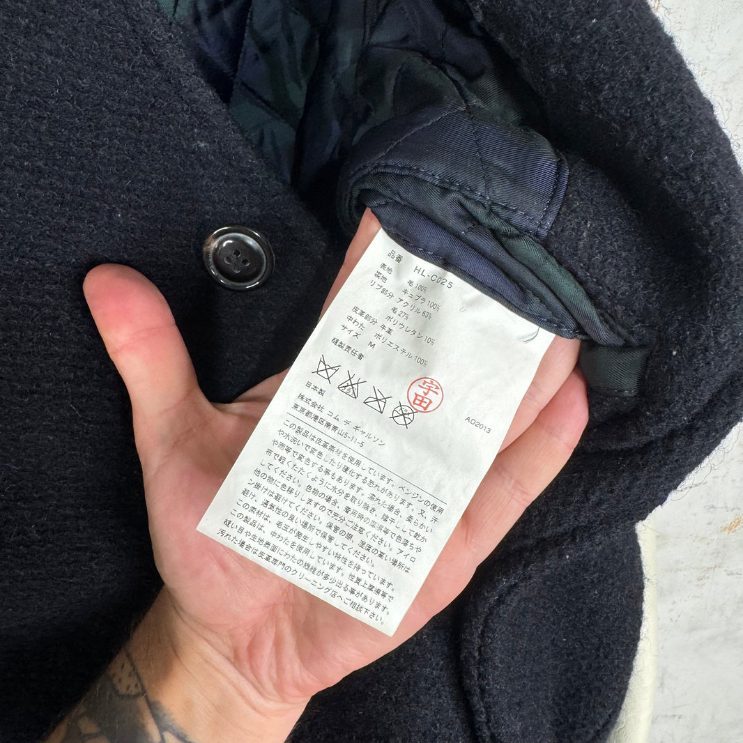 CDG Homme Long Varsity Wool Jacket