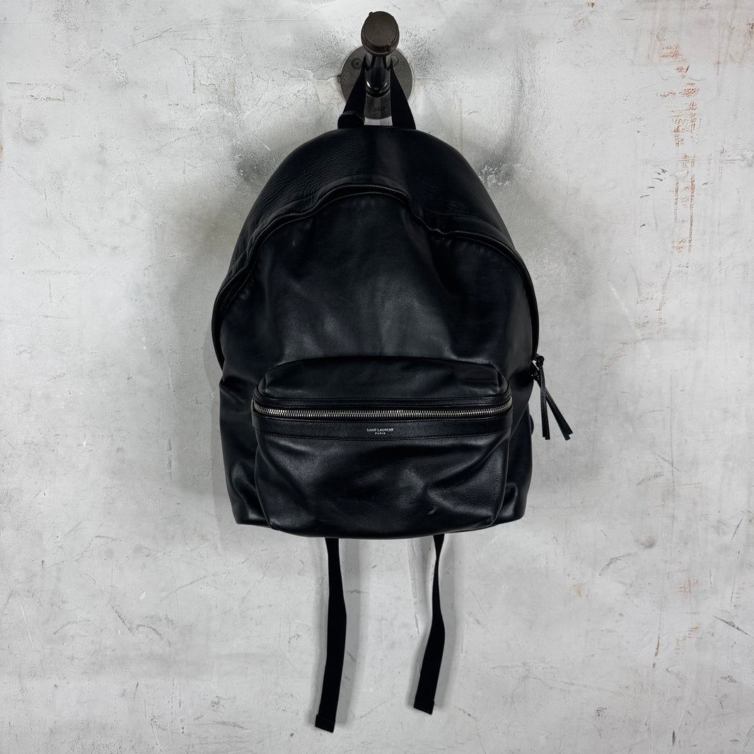 Saint Laurent Leather Backpack
