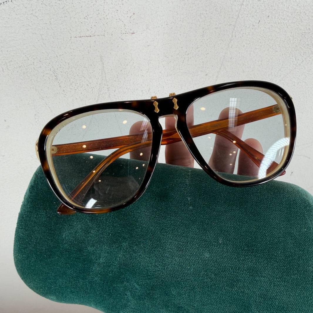Gucci Double Lens Flip Up Glasses