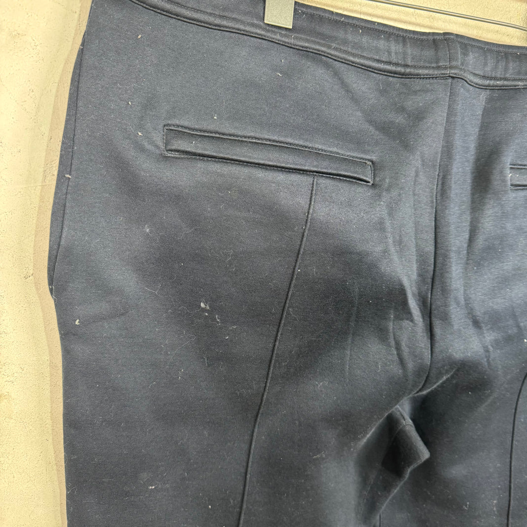 Prada Navy Pleated Sweatpants