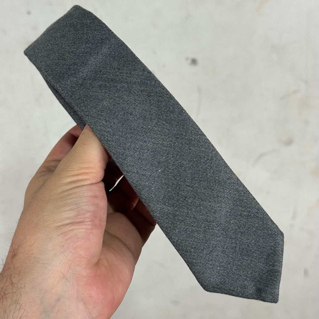 Thom Browne Grey Tie