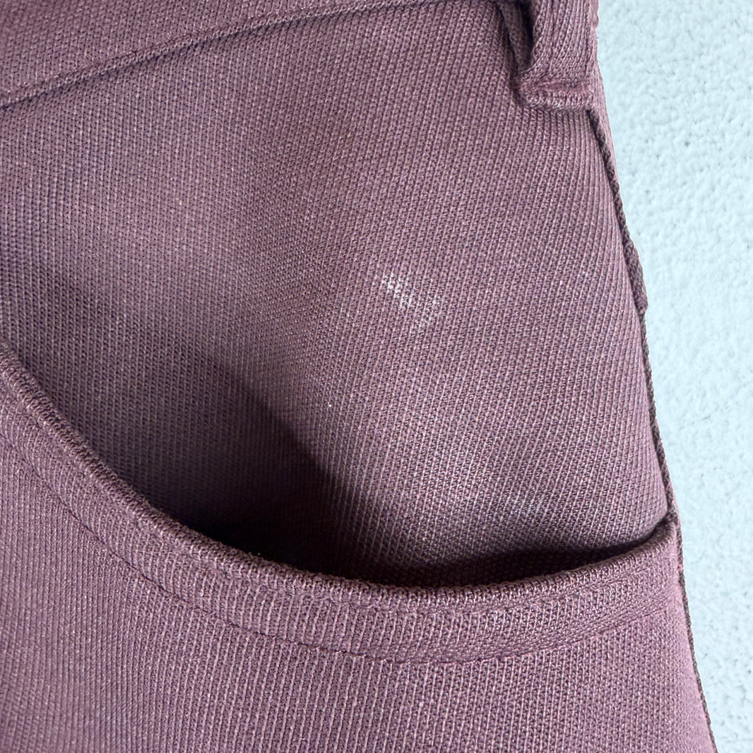 Second Layer Burgundy Trousers