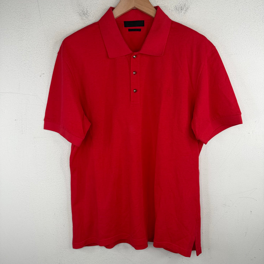 Alexander McQueen Spike Button Polo Shirt