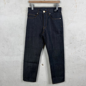 SR Studios Straight Legged Raw Denim Jeans
