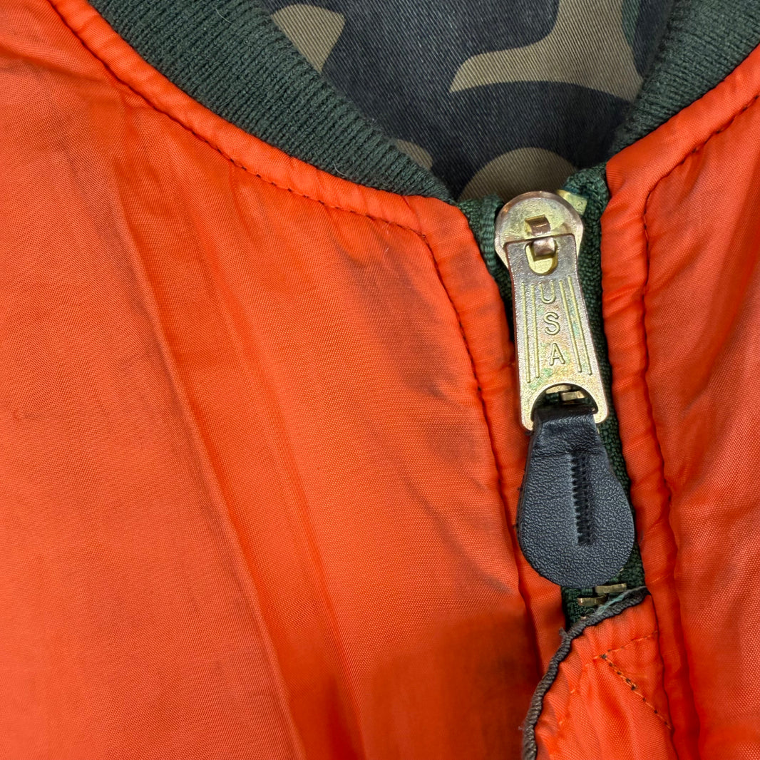 Mastermind Japan Camo Reversible Bomber Jacket