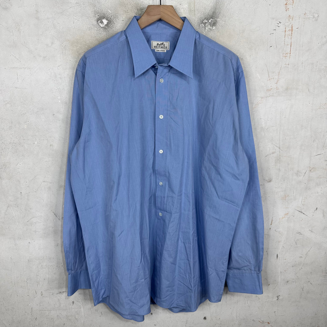 Hermes Light Blue Buttoned Shirt