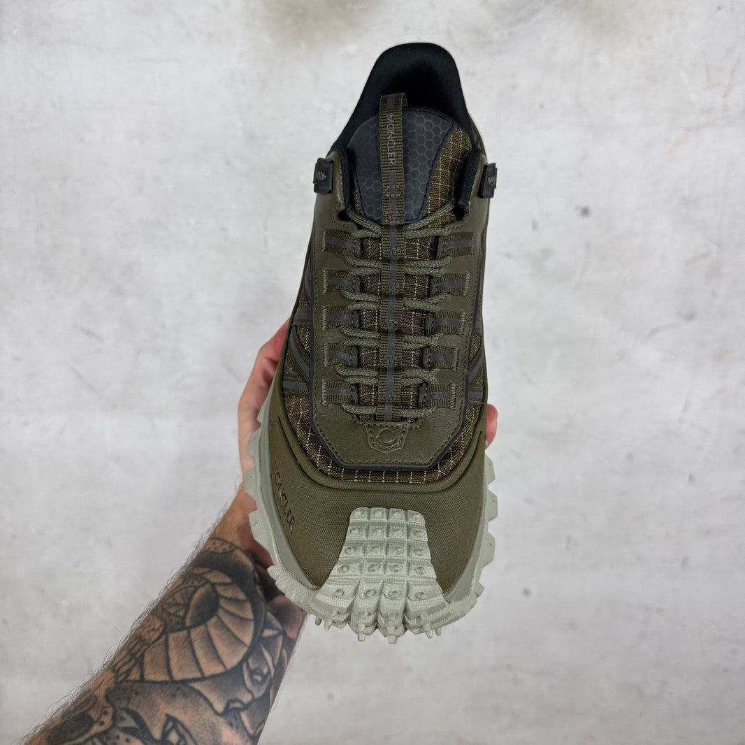 Moncler Olive Trailgrip Sneakers