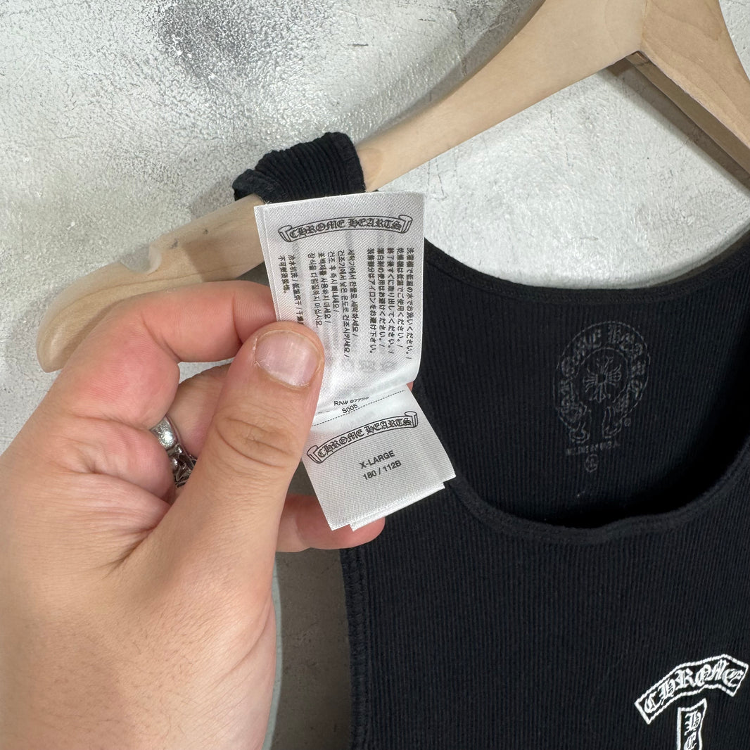 Chrome Hearts Cross T-Bar Tank Top