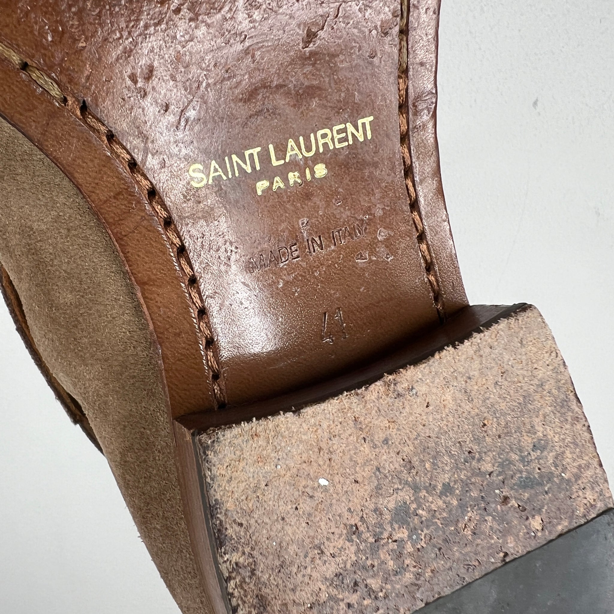 Saint Laurent Wyatt Jodhpur Boots