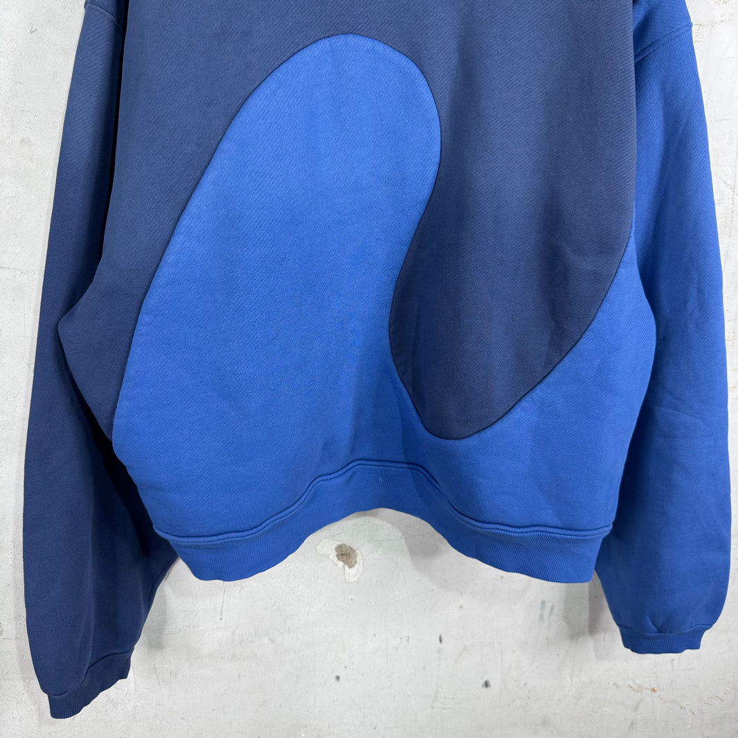 ERL Blue Swirl Hoodie