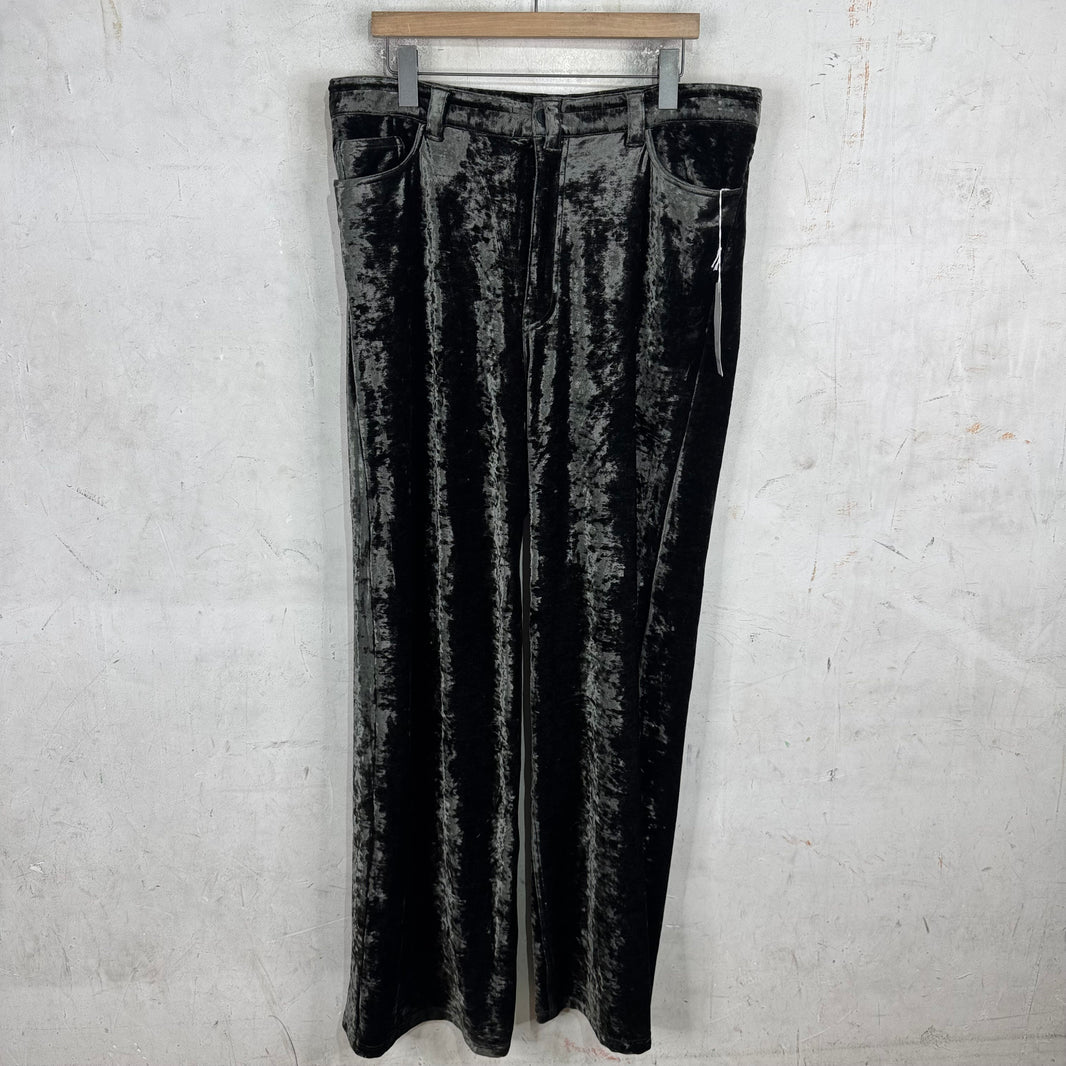 Balenciaga Shiny Velvet 5 Pocket Pants
