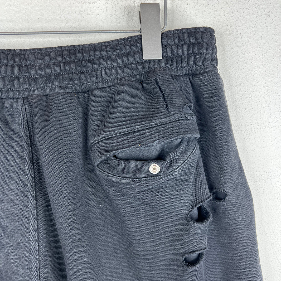 Givenchy Distressed Double Layer Shorts