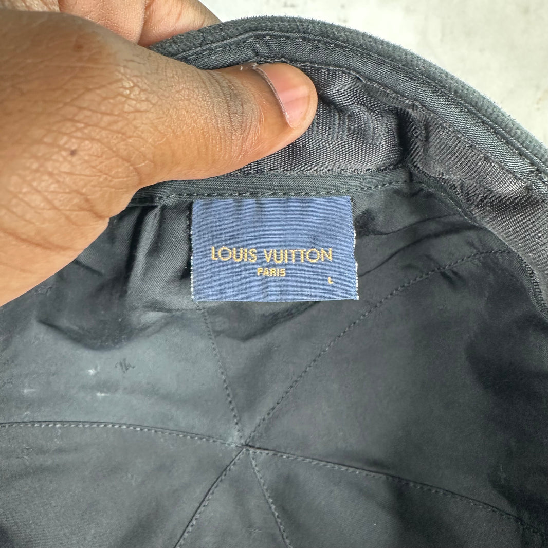 Louis Vuitton Rhinestone Virgil Strapback Hat