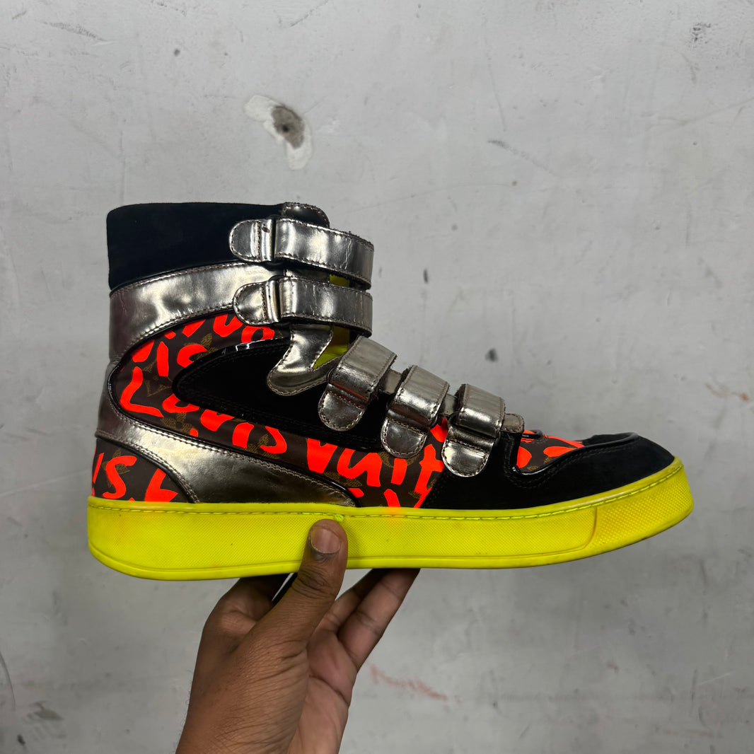 Louis Vuitton Stephen Sprouse Strapped Sneakers