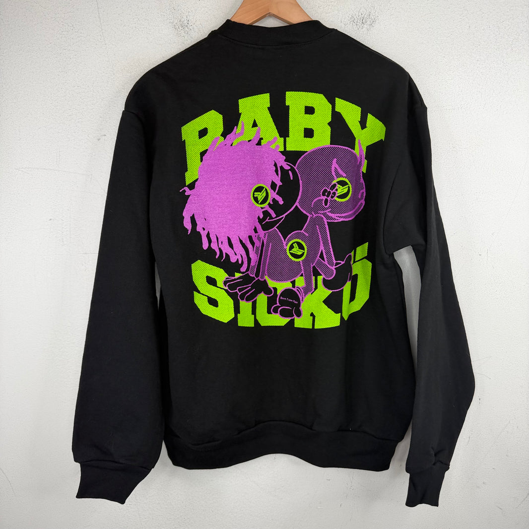 Sicko Test Print Baby Crewneck