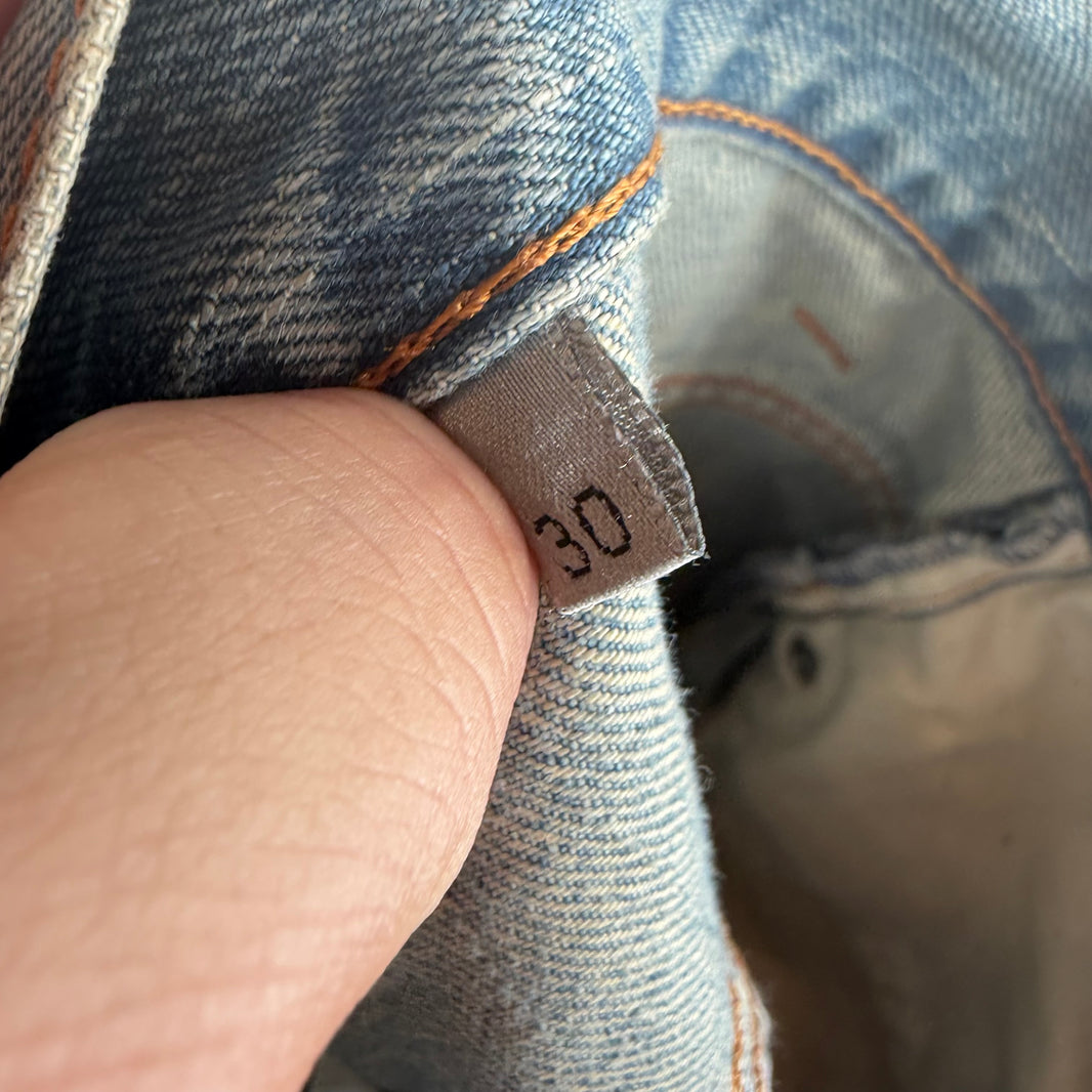 DIor Light Wash Skinny Jeans