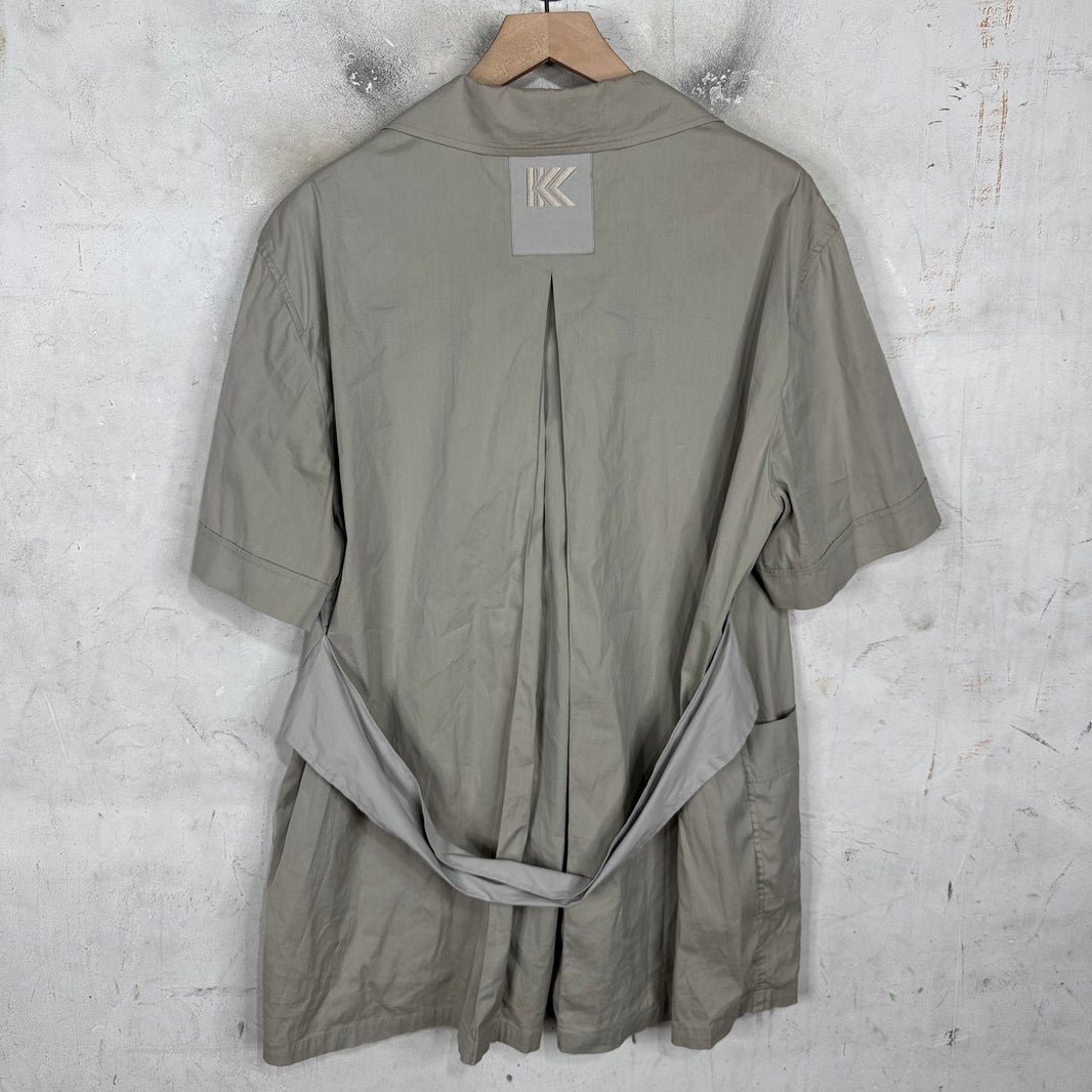 Kiko Kostadinov Beige Blazer Shirt