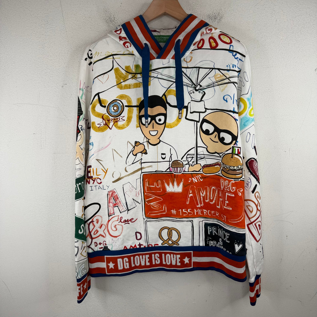 D&G Love Is Love AOP Hoodie