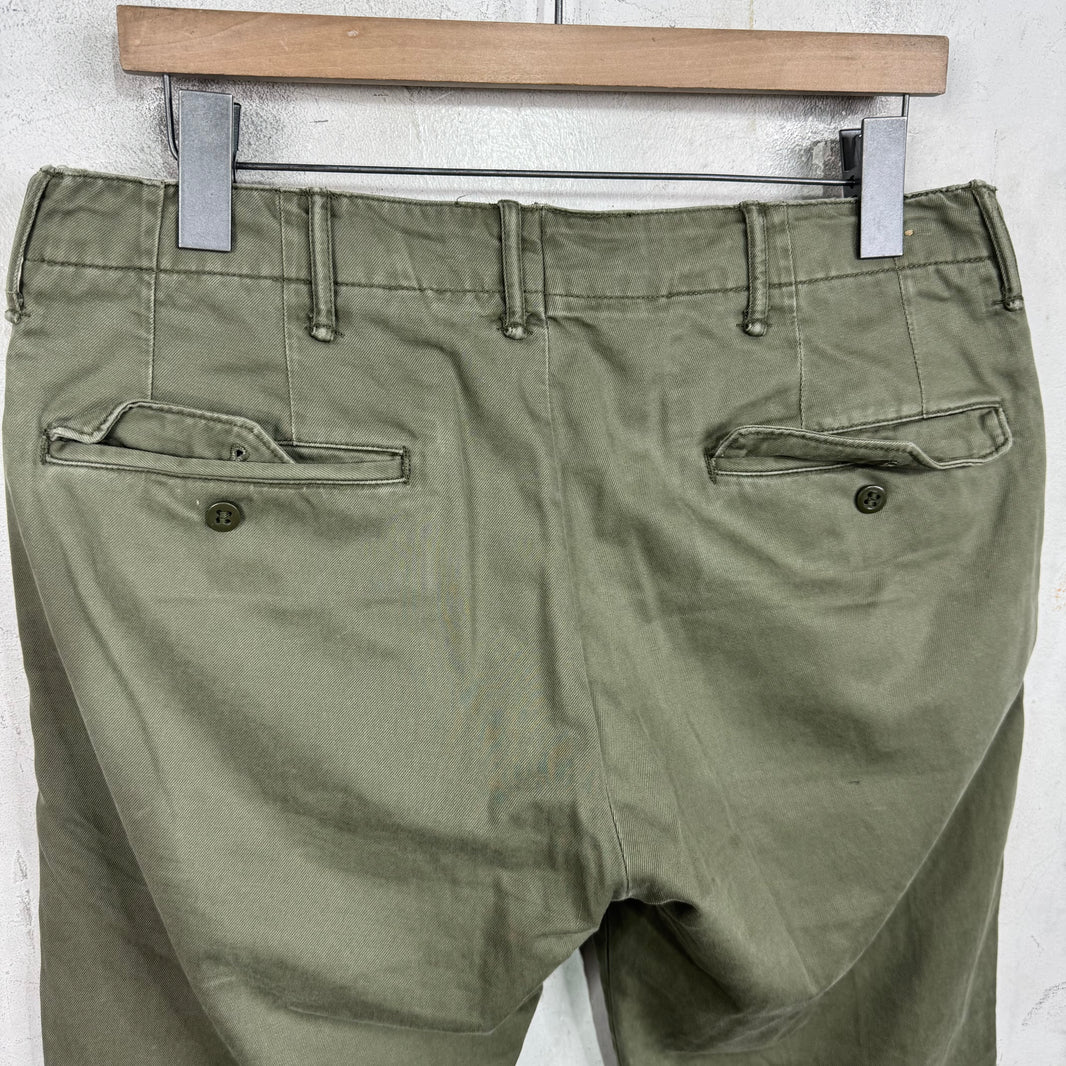 RRL Olive Military Chinos