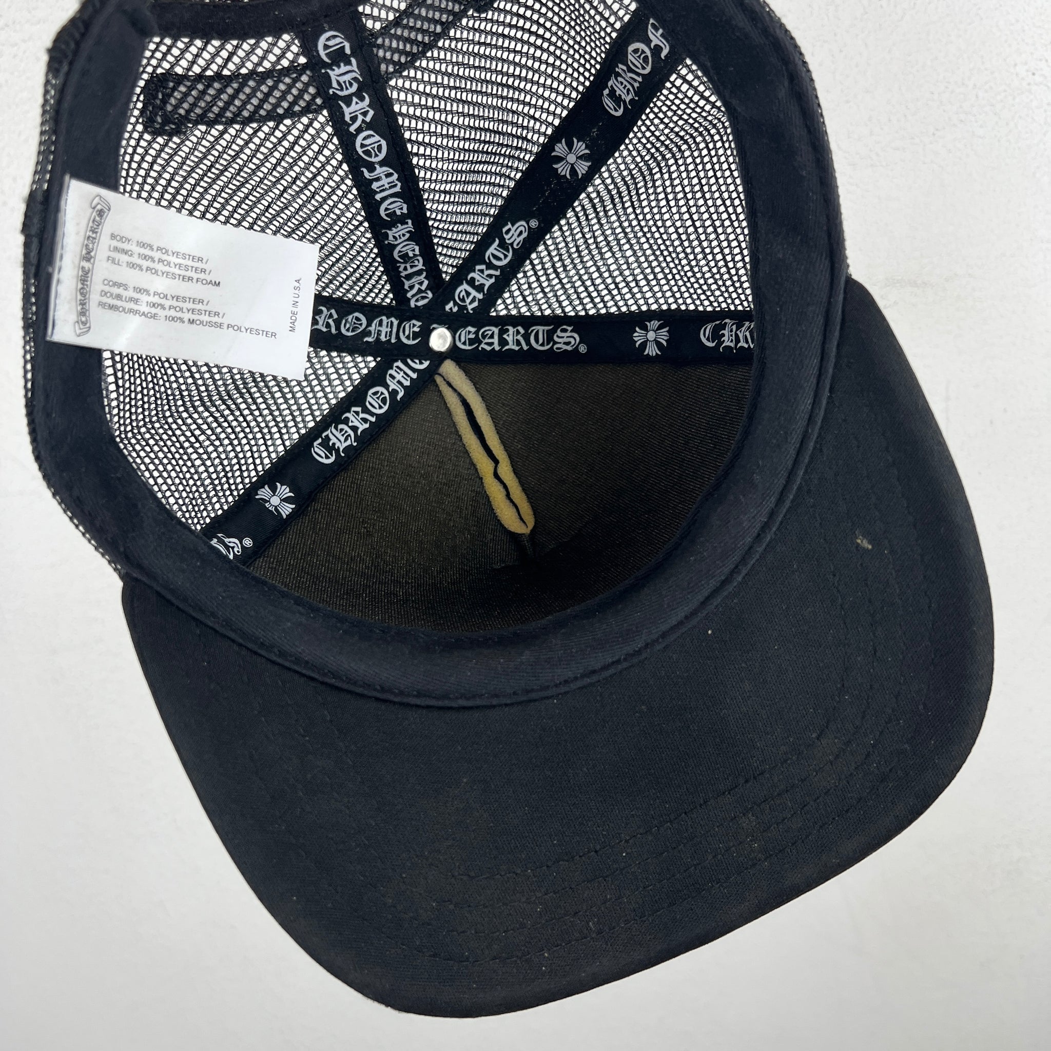 Chrome Hearts Triple Cross Hollywood Trucker Hat