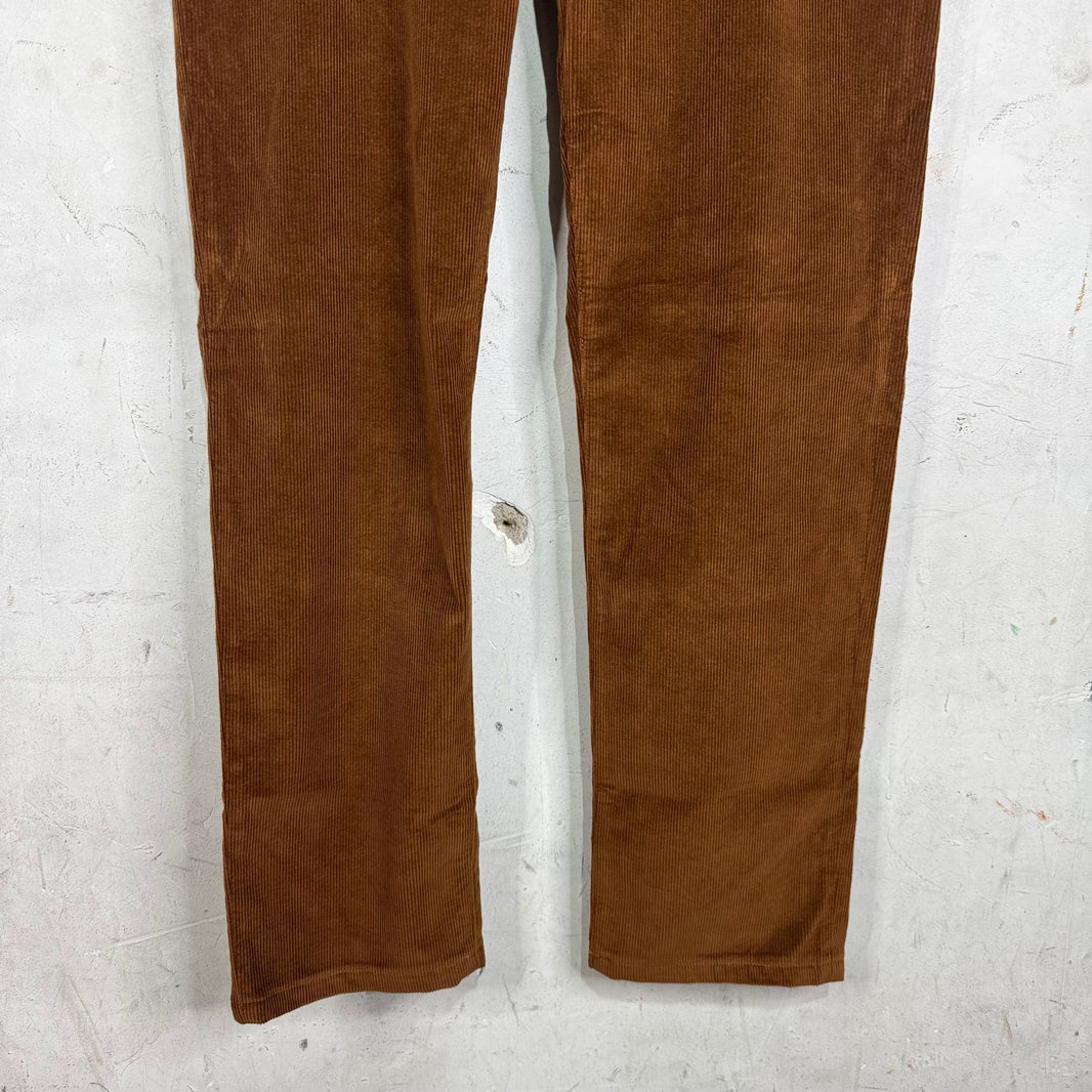 Zegna Brown Corduroy Pants