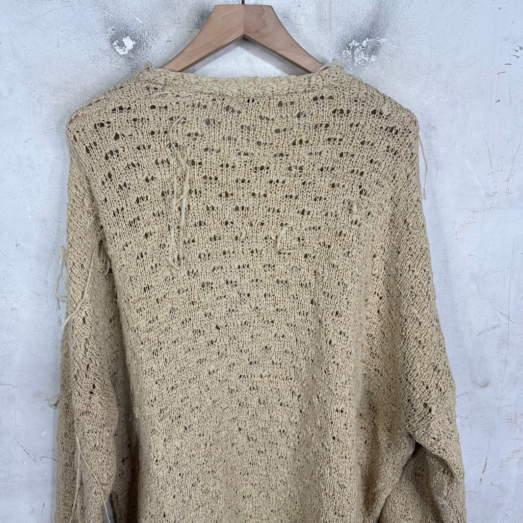 Our Legacy Distressed Popover Roundneck Sweater