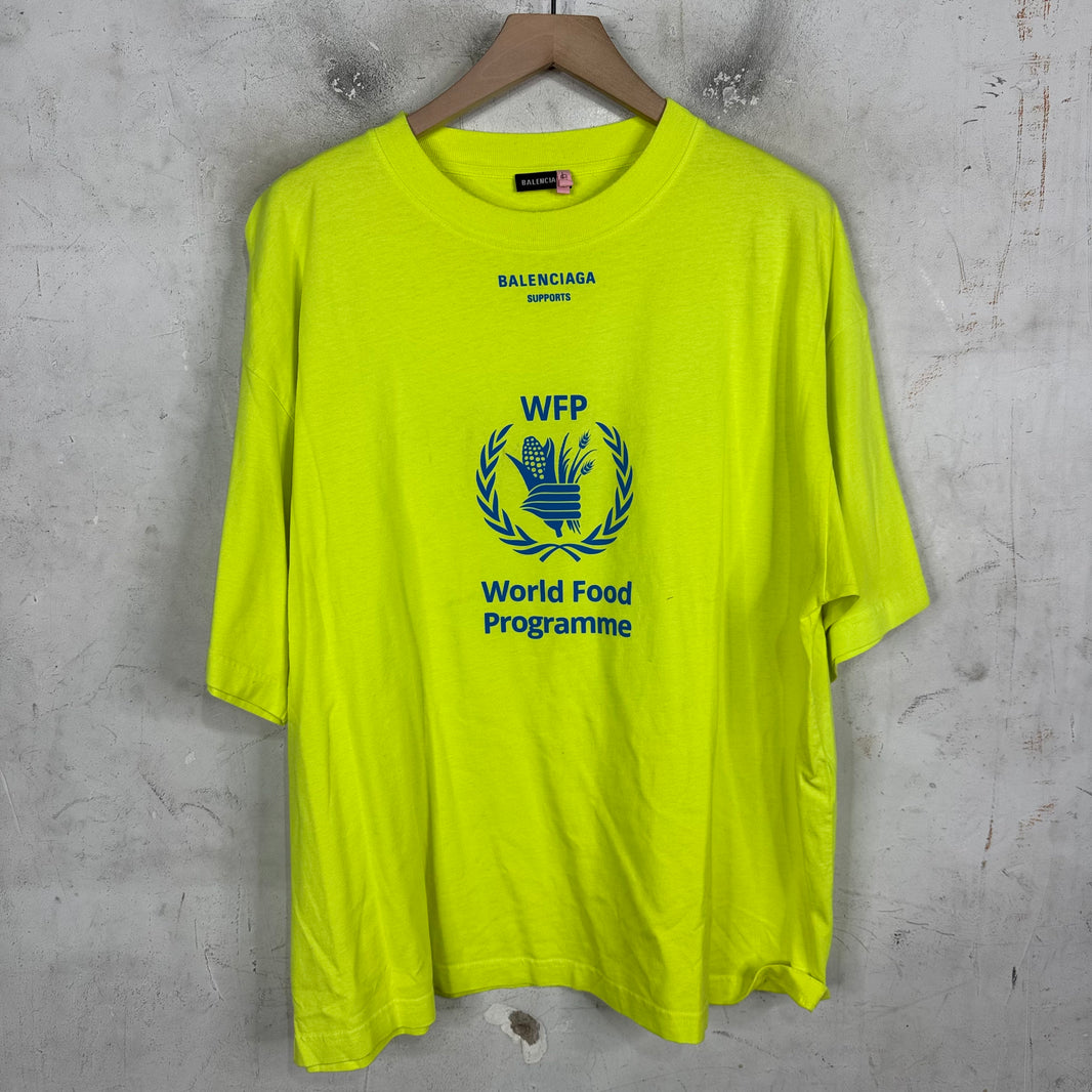 Balenciaga Neon WFP T-Shirt