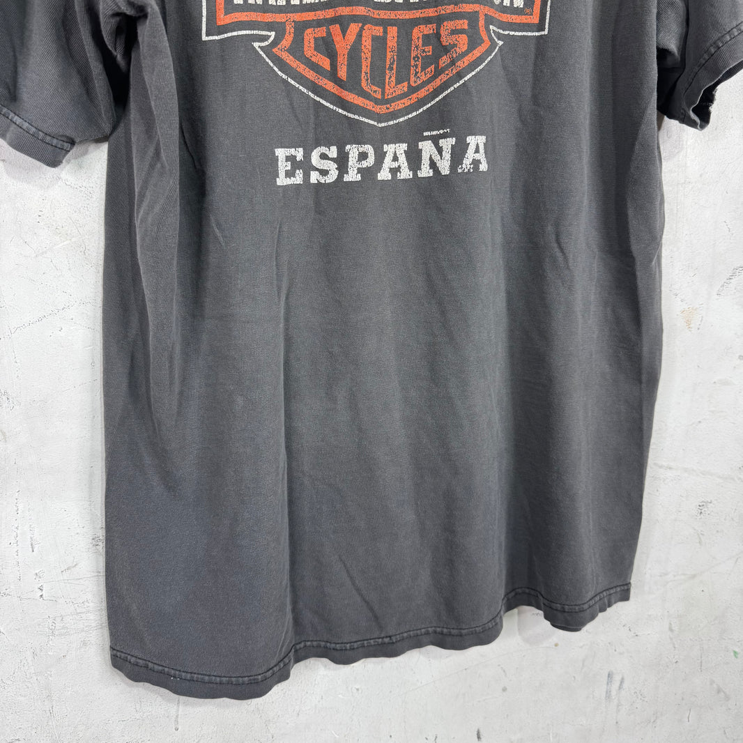Vintage HD Madrid Eagle Smoked T-Shirt
