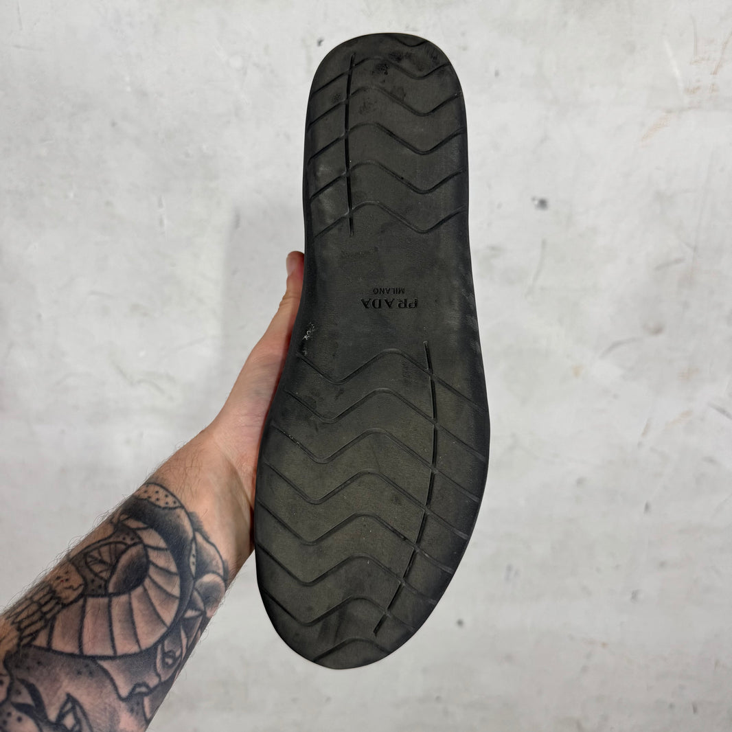 Prada Leather/Mesh Speedrock Sneaker