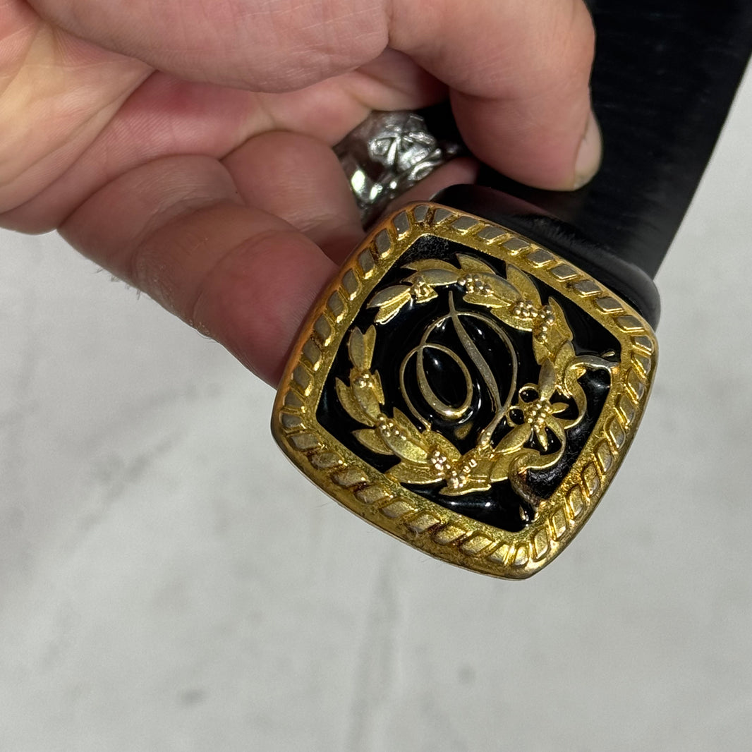 Dsquared Crest Buckle Belt
