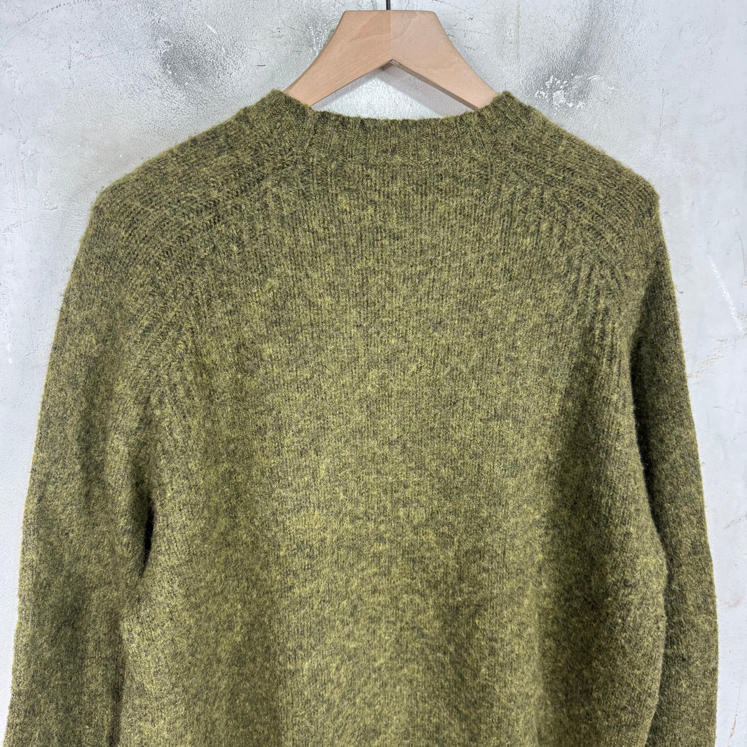 Acne Studios Wool Gold Logo Sweater