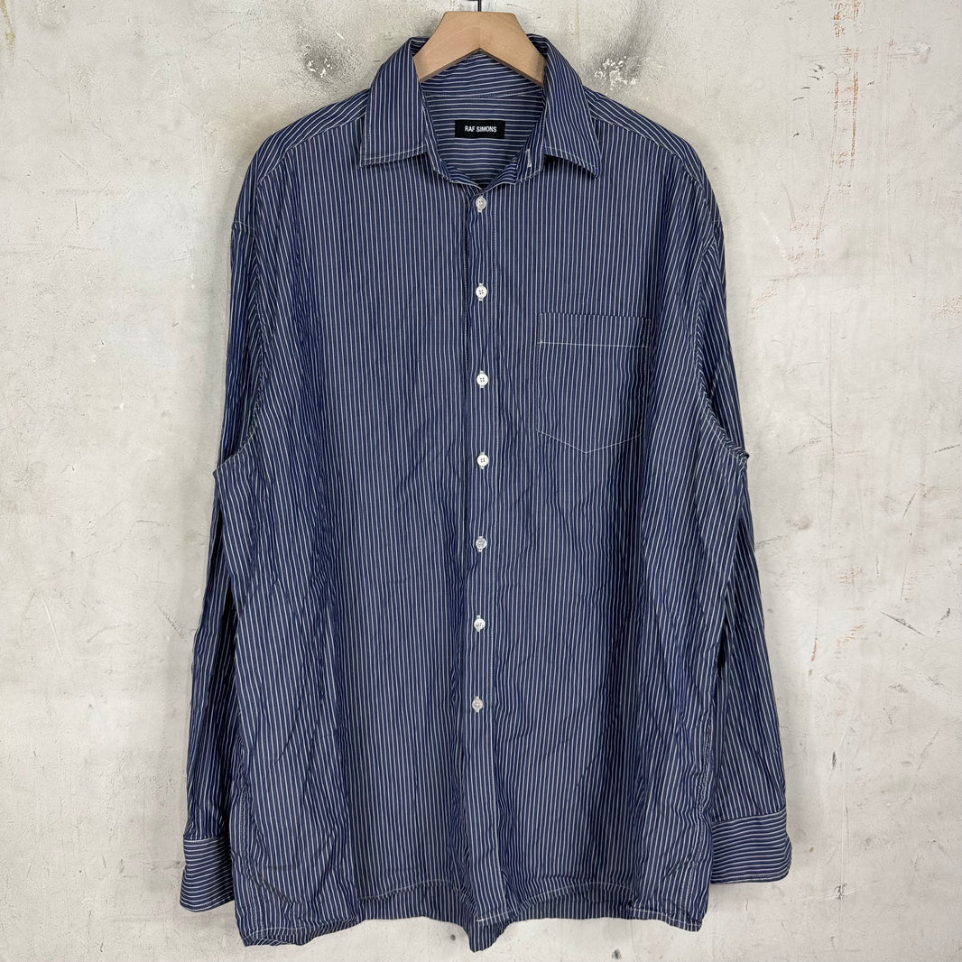 Raf Simons Oversized Pinstriped Shirt