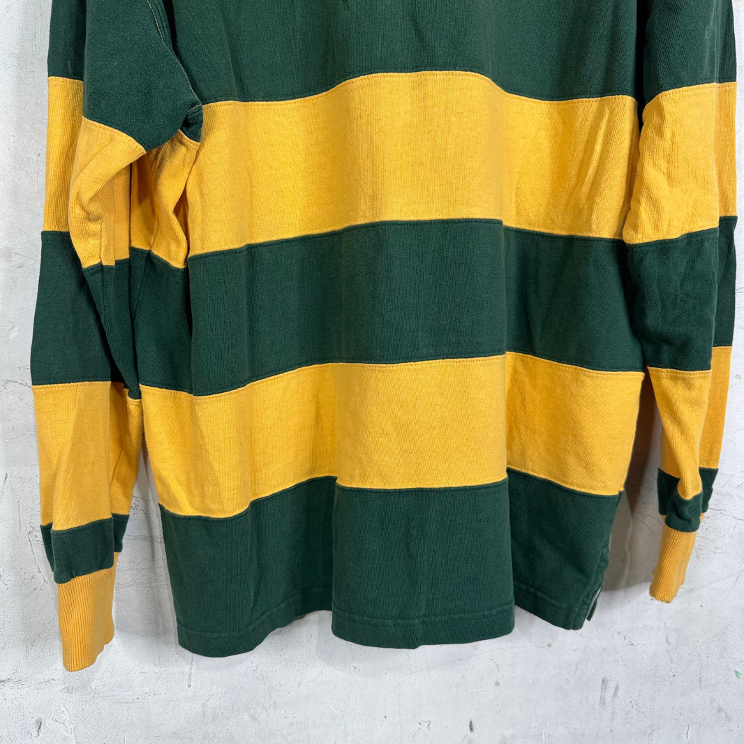 Ralph Lauren Green/Yellow Striped Rugby