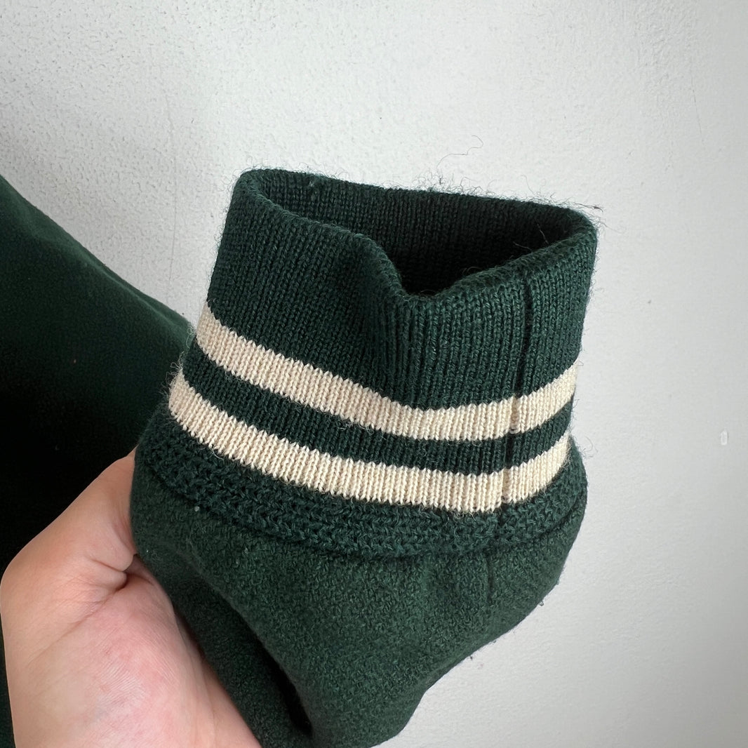 Saint Laurent Forest Green Teddy Jacket