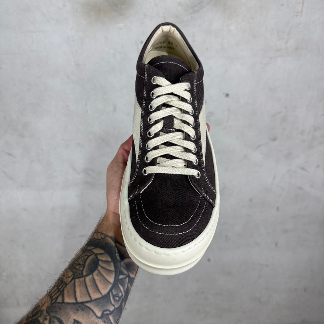 DRKSHDW Brown Canvas Vans