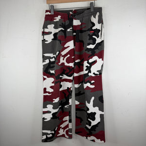 Supreme Red Camo Sweatpants