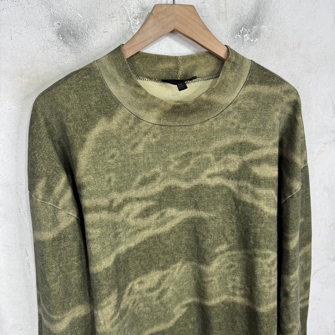 Yeezy Printed Mockneck L/S Shirt