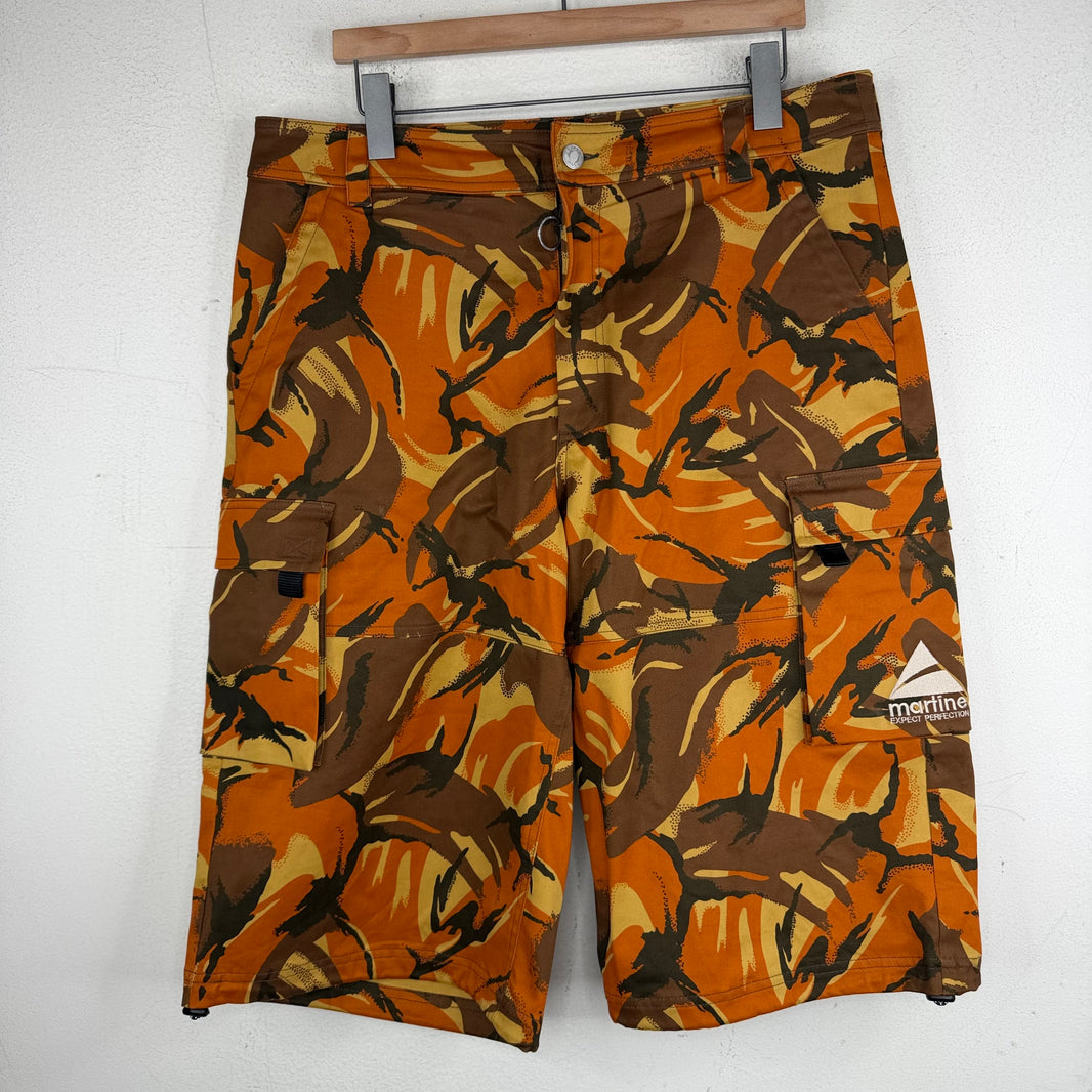 Martine Rose Long Utility Camo Shorts