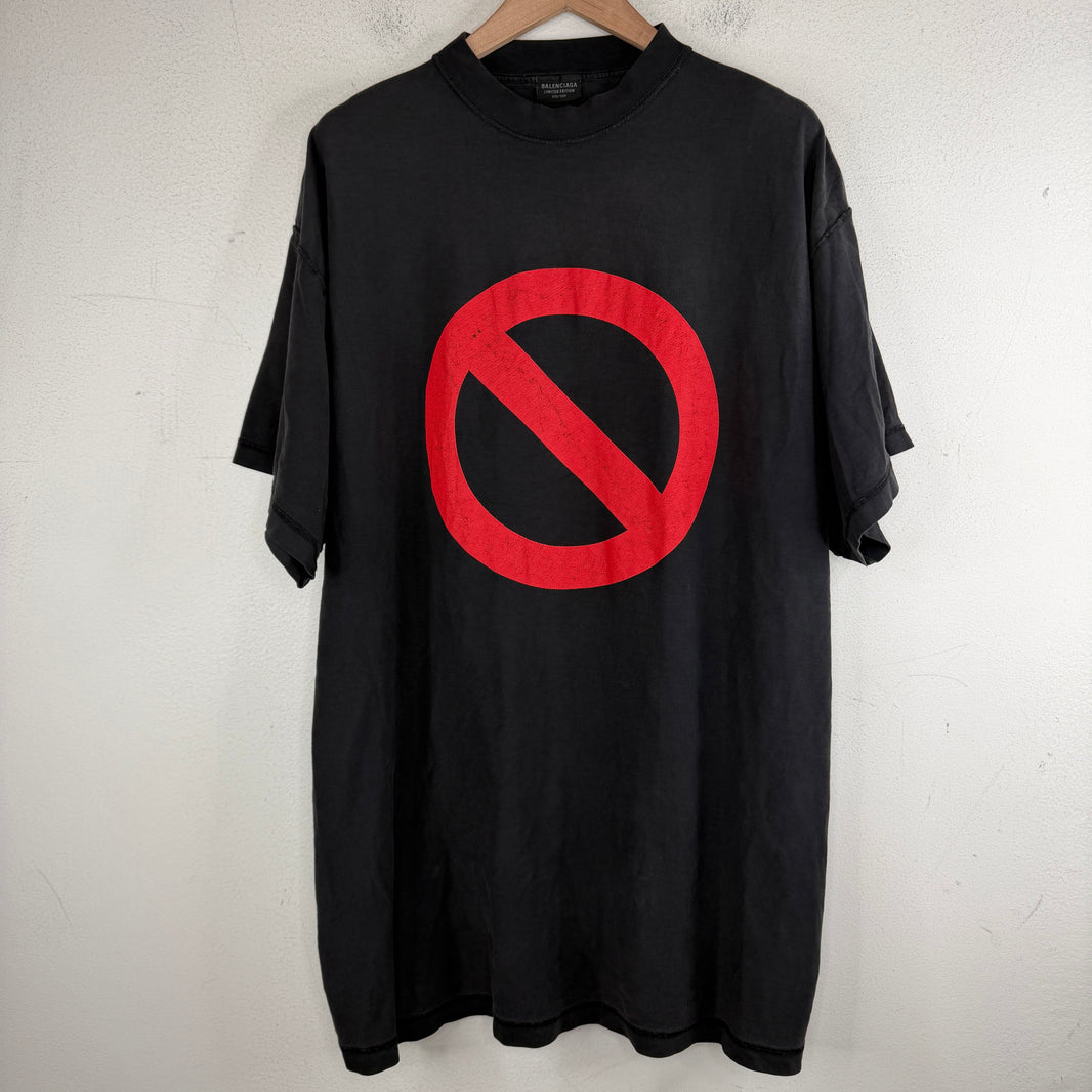 Balenciaga Black BFRND Oversized T-Shirt