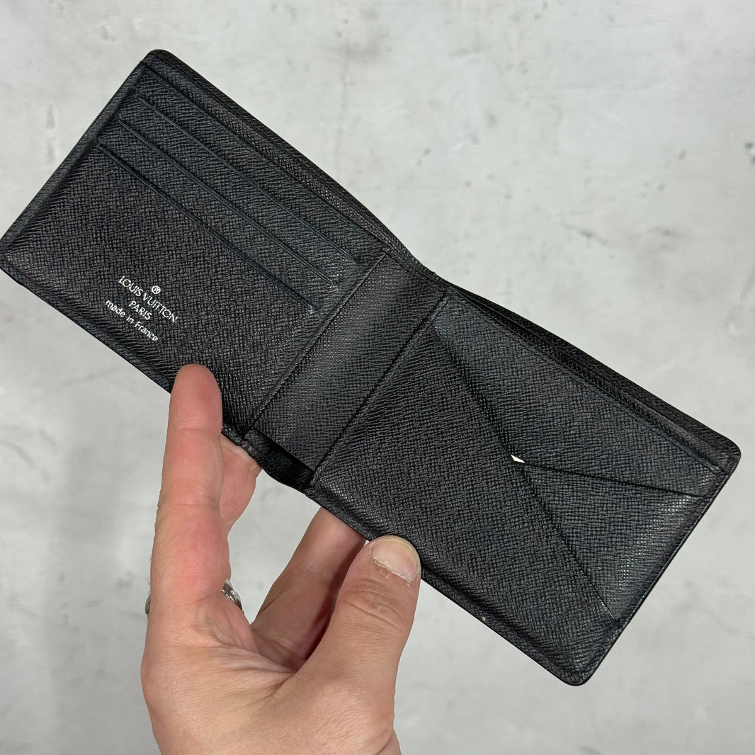 Louis Vuitton Black Damier Bifold Wallet