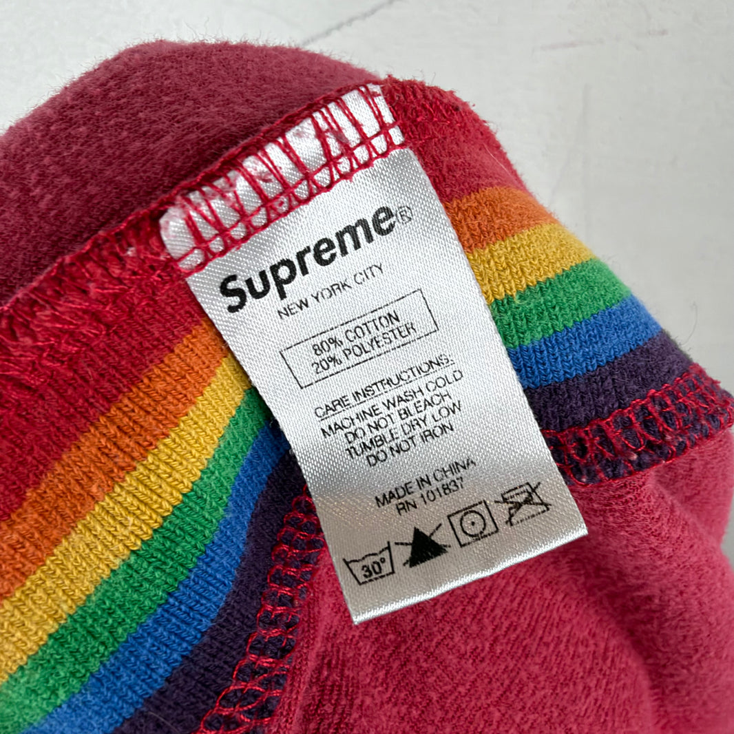 Supreme Hysteric Glamour Red Velvet Sweatshorts