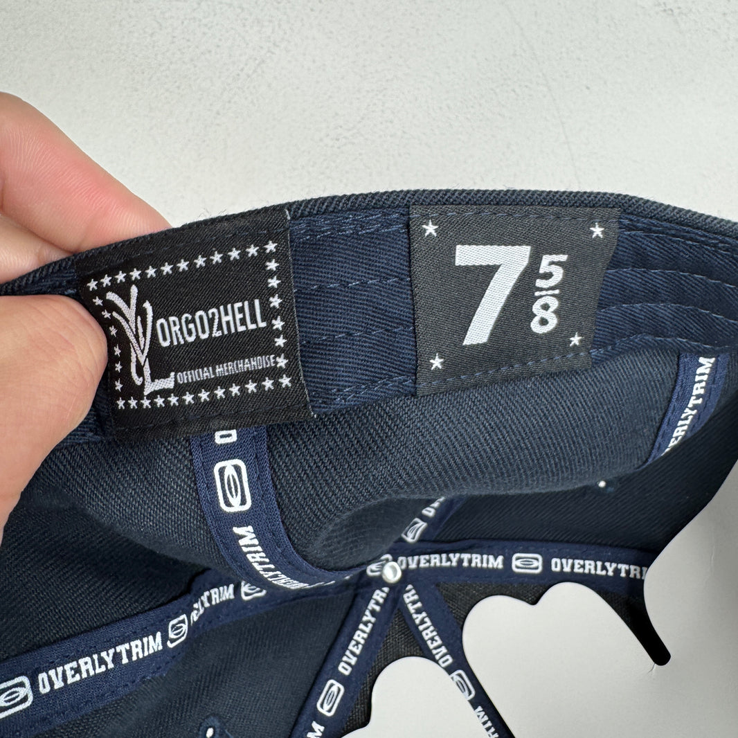 YVL Navy Fitted Hat