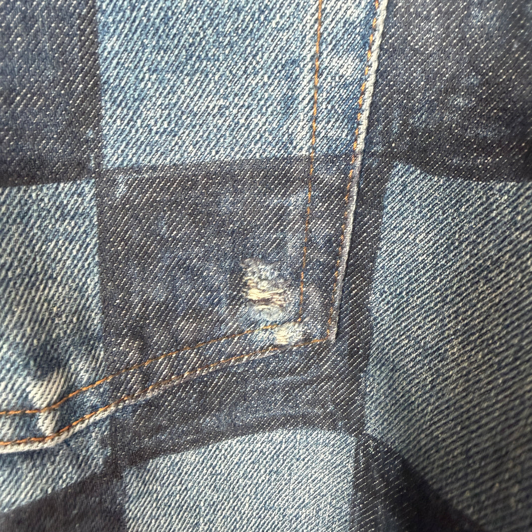 Balenciaga Checkered Jeans