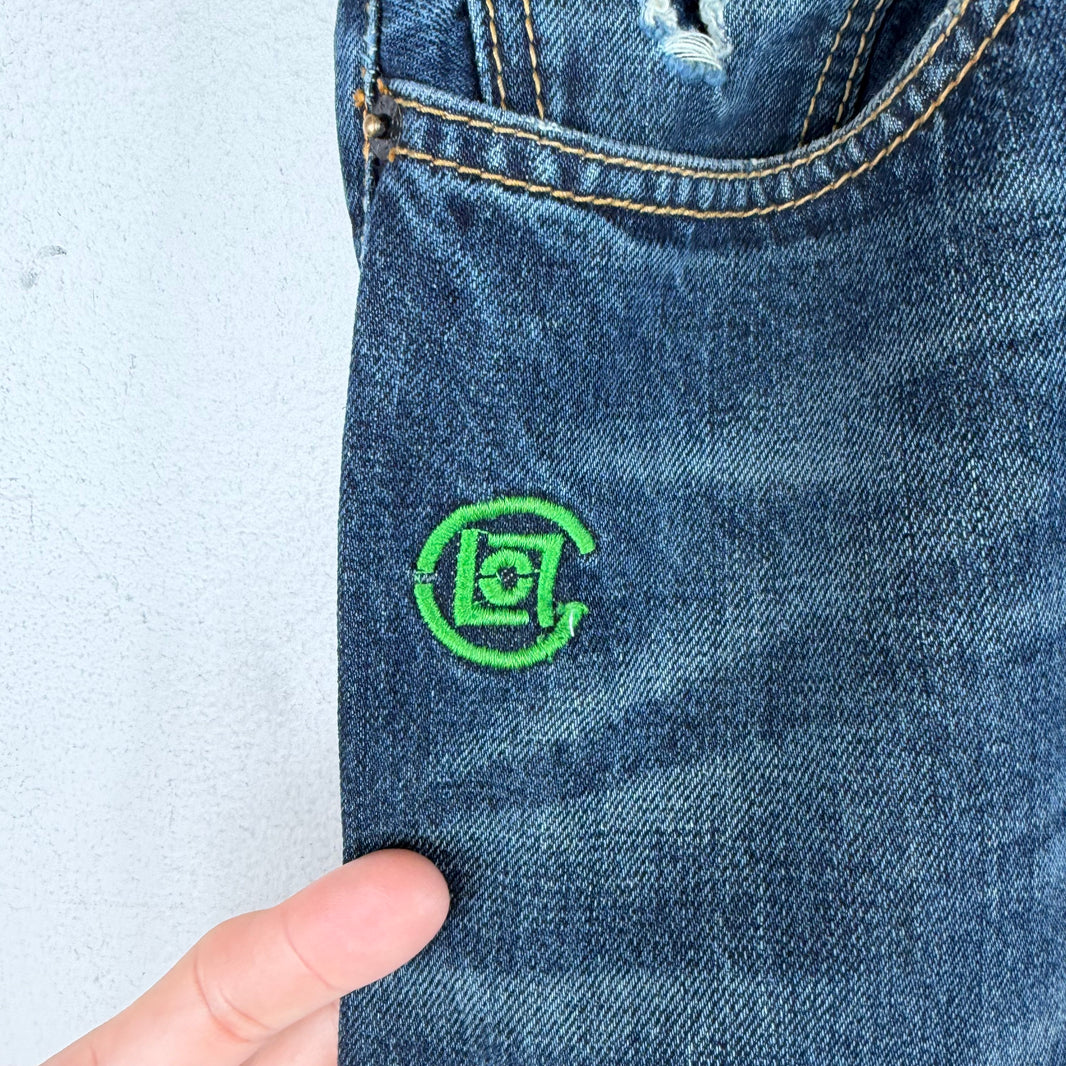 CLOT Levi's Medicom Bearbrick Watermelon Denim Jeans