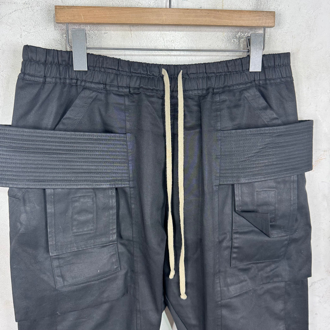 DRKSHDW Black Canvas Creatch Pants
