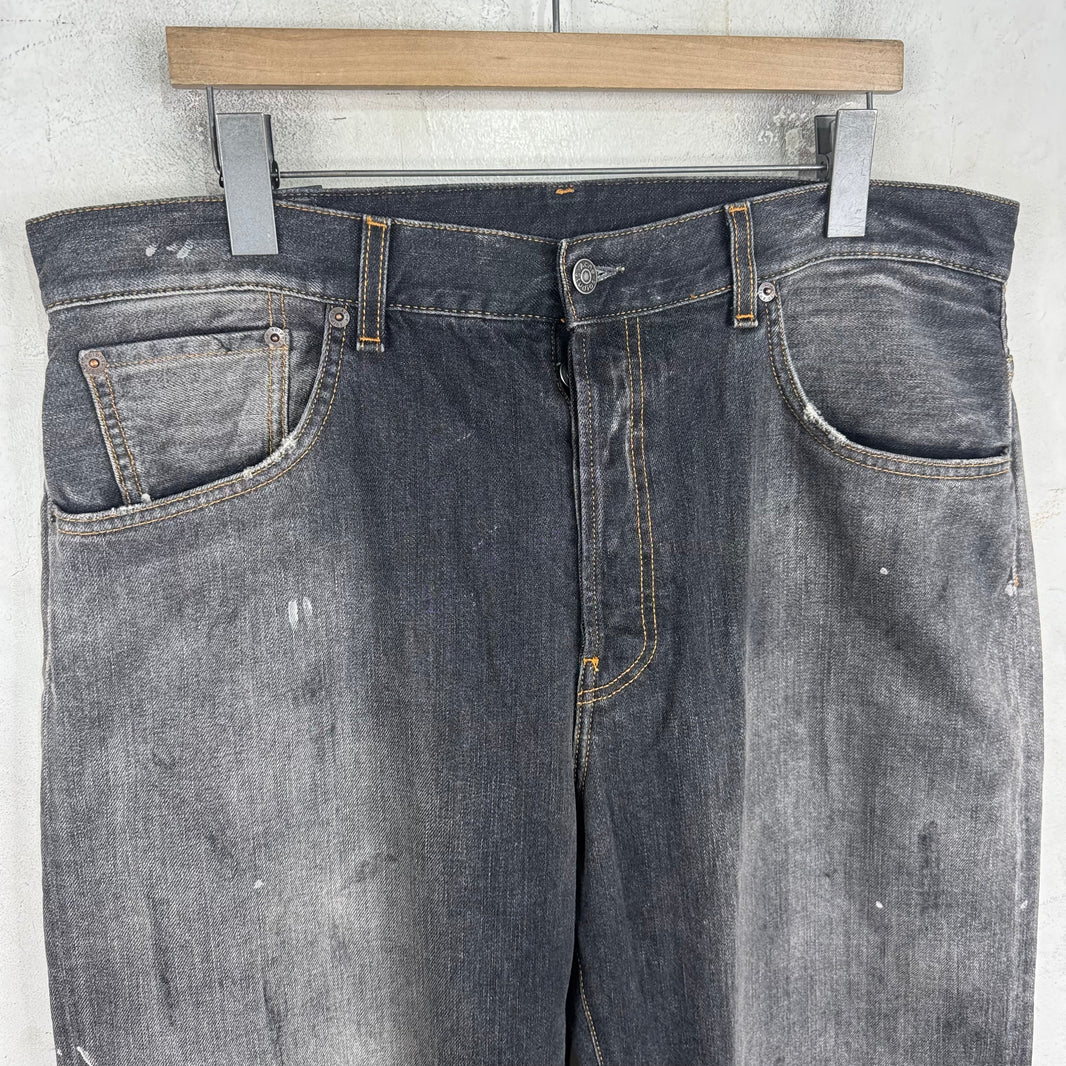 Acne Studios Trafalgar Charcoal Flared Jeans