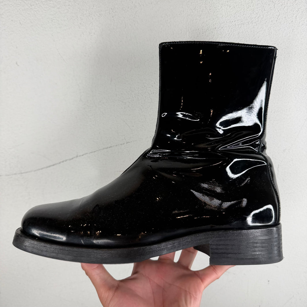 Our Legacy Camion Patent Leather Boots