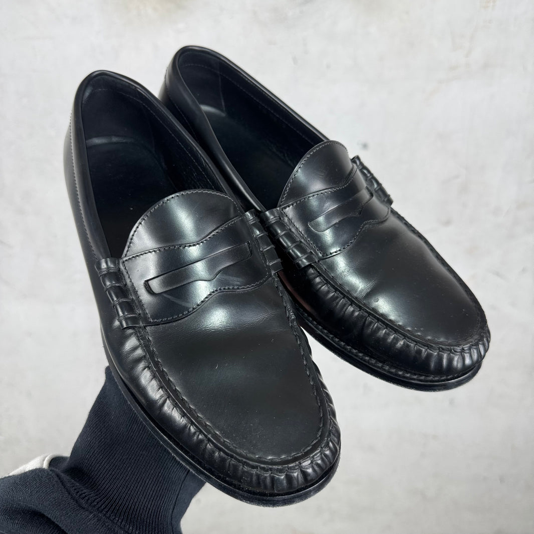 Celine Leather Penny Loafers